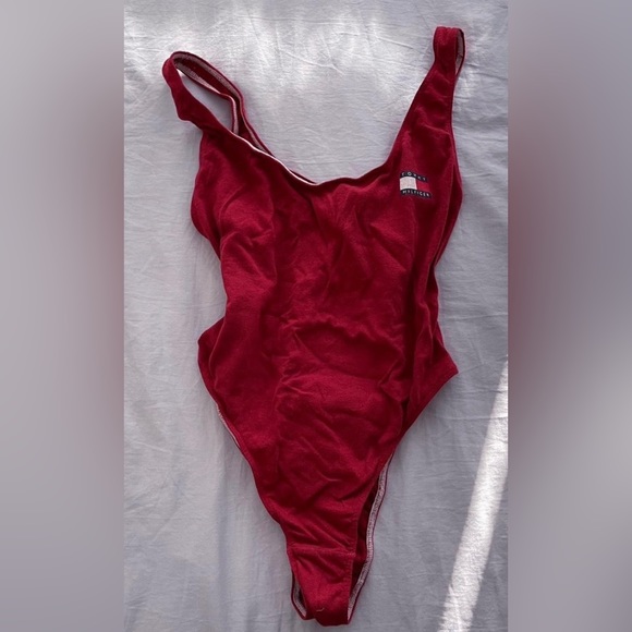 Frankie Collective Tops - Frankie Collective Reworked Tommy Hilfiger Bodysuit Size S 🍒